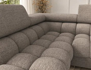 Feraria 6-sits Bubblig Bäddsoffa med Divan och Schäslong förvaring Vänster - Royal 20 - Möbler - Soffa - Bäddsoffa - Hörnbäddsoffa