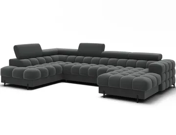 Feraria 6-sits Bubblig Bäddsoffa med Divan och Schäslong förvaring Vänster - Sola 06 - Möbler - Soffa - Bäddsoffa - Hörnbäddsoffa