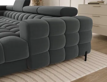 Feraria 6-sits Bubblig Bäddsoffa med Divan och Schäslong förvaring Vänster - Sola 06 - Möbler - Soffa - Bäddsoffa - Hörnbäddsoffa