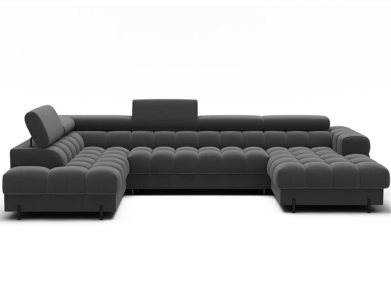 Feraria 6-sits Bubblig Bäddsoffa med Divan och Schäslong förvaring Vänster - Sola 06 - Möbler - Soffa - Bäddsoffa - Hörnbäddsoffa