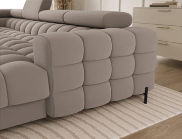 Feraria 6-sits Bubblig Bäddsoffa med Divan och Schäslong förvaring Vänster - Sola 18 - Möbler - Soffa - Bäddsoffa - Hörnbäddsoffa
