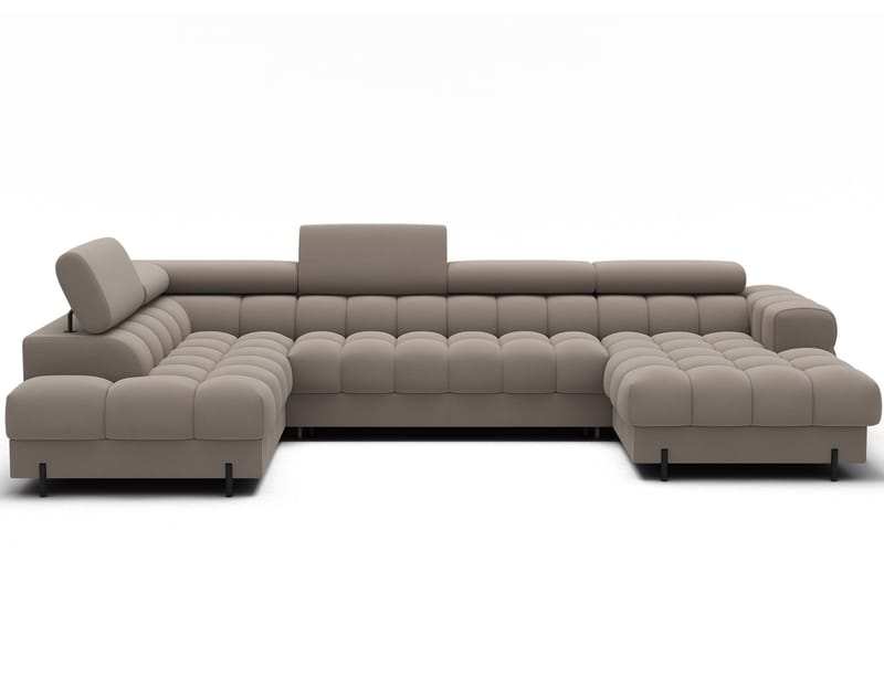 Feraria 6-sits Bubblig Bäddsoffa med Divan och Schäslong förvaring Vänster - Sola 18 - Möbler - Soffa - Bäddsoffa - Hörnbäddsoffa
