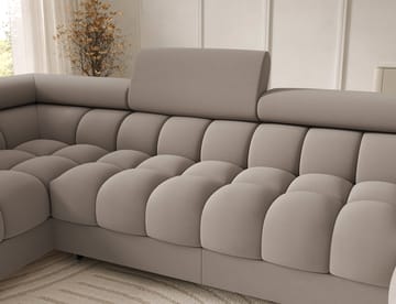 Feraria 6-sits Bubblig Bäddsoffa med Divan och Schäslong förvaring Vänster - Sola 18 - Möbler - Soffa - Bäddsoffa - Hörnbäddsoffa