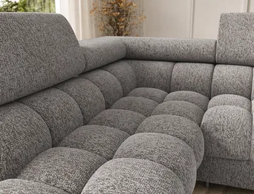 Feraria 6-sits Bubblig Bäddsoffa med Divan och Schäslong förvaring Vänster - Pellerito 20 - Möbler - Soffa - Bäddsoffa - Hörnbäddsoffa