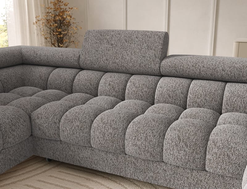Feraria 6-sits Bubblig Bäddsoffa med Divan och Schäslong förvaring Vänster - Pellerito 20 - Möbler - Soffa - Bäddsoffa - Hörnbäddsoffa