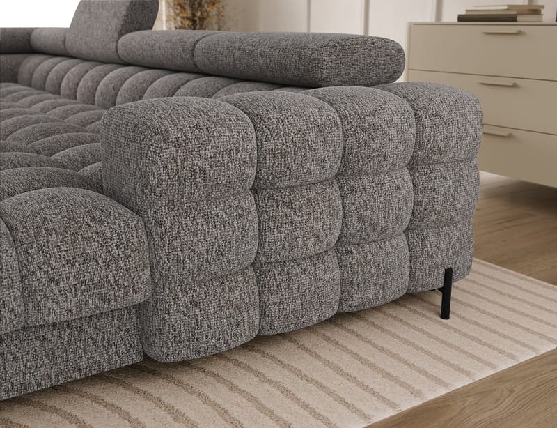 Feraria 6-sits Bubblig Bäddsoffa med Divan och Schäslong förvaring Vänster - Pellerito 20 - Möbler - Soffa - Bäddsoffa - Hörnbäddsoffa