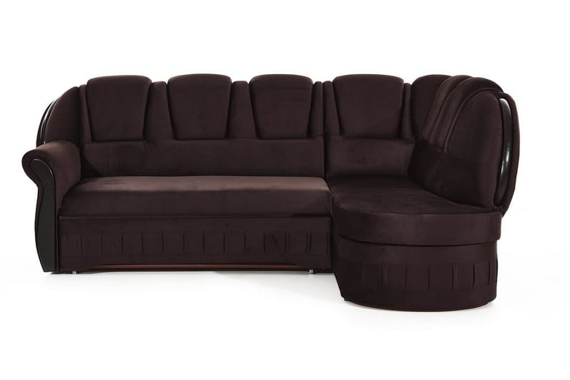 Fica Bädsoffa med Schäslong Höger, Brun