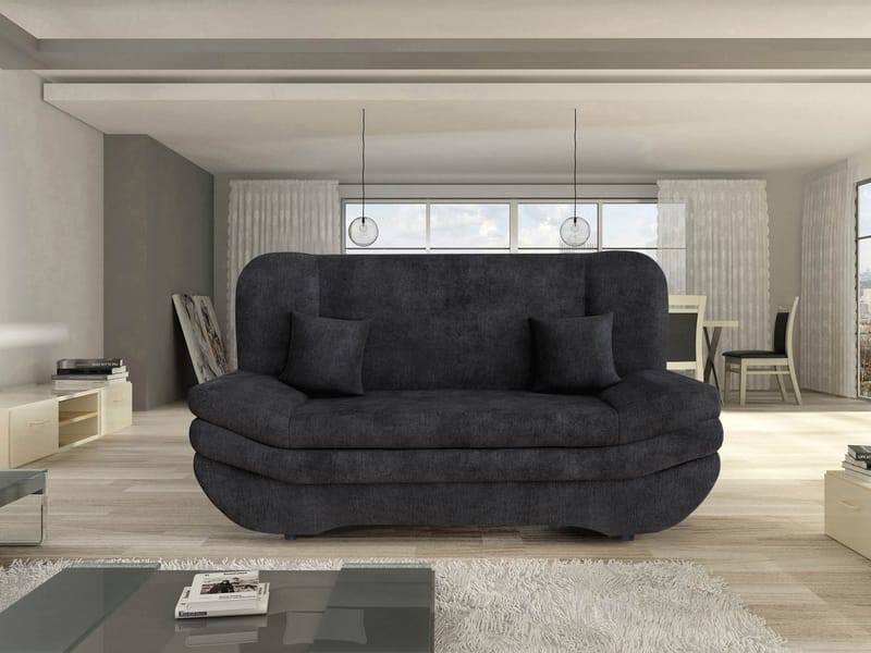Figurelle 3-sits Bäddsoffa - svart - Möbler - Soffa - Bäddsoffa - 2 sits bäddsoffa