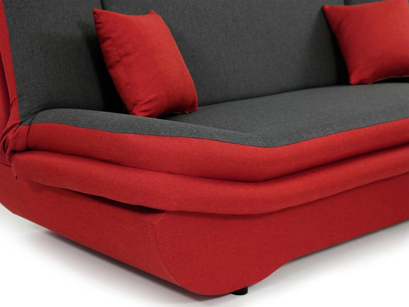 Figurelle 3-sits Bäddsoffa - svart - Möbler - Soffa - Bäddsoffa - 2 sits bäddsoffa