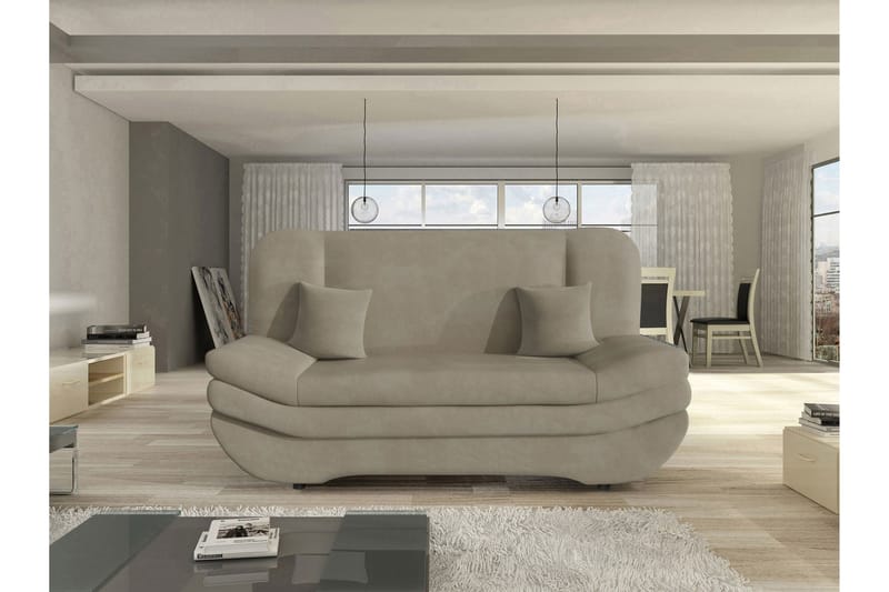 Figurelle Bäddsoffa 2-sits - Beige - Möbler - Soffa - Bäddsoffa - 2 sits bäddsoffa