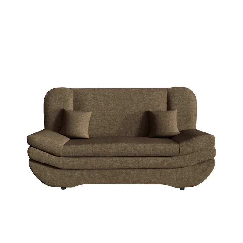 Figurelle Bäddsoffa 2-sits, Brun