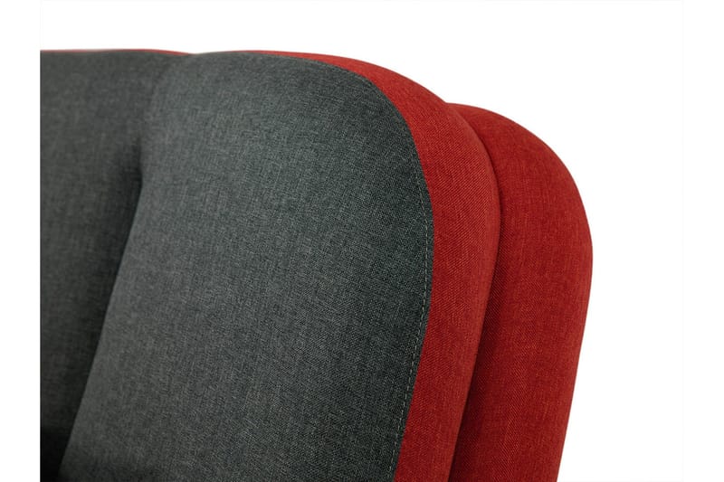 Figurelle Bäddsoffa 2-sits i Chenille - Orange - Möbler - Soffa - Bäddsoffa - 2 sits bäddsoffa