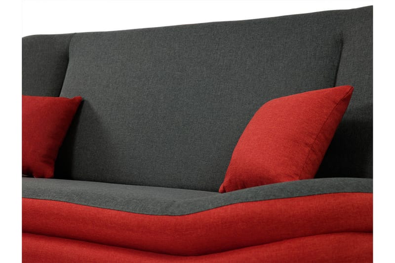 Figurelle Bäddsoffa 2-sits i Chenille - Orange - Möbler - Soffa - Bäddsoffa - 2 sits bäddsoffa