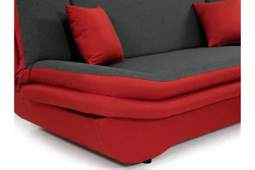 Figurelle Bäddsoffa 2-sits i Chenille - Orange - Möbler - Soffa - Bäddsoffa - 2 sits bäddsoffa