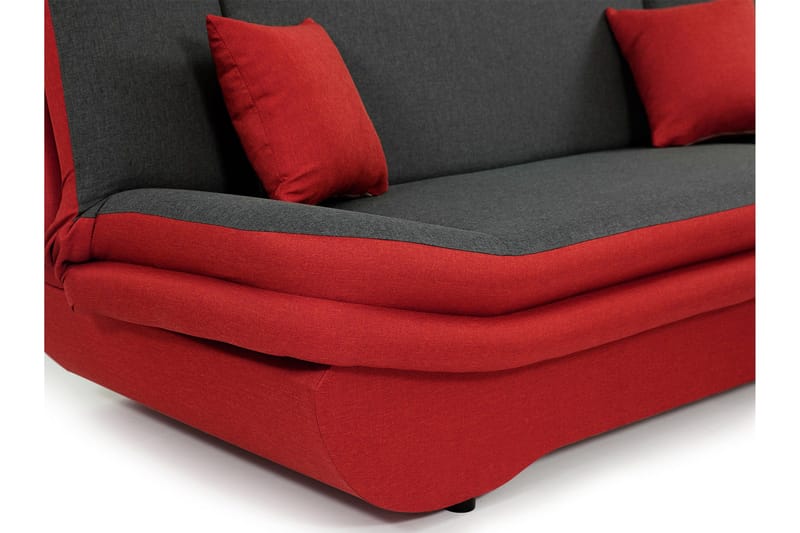 Figurelle Bäddsoffa 2-sits i Chenille - Orange - Möbler - Soffa - Bäddsoffa - 2 sits bäddsoffa