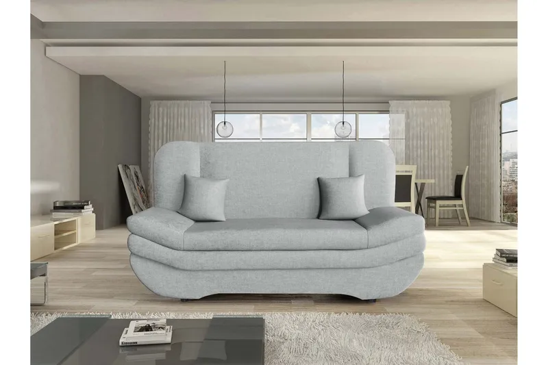 Figurelle Bäddsoffa 3-sits - Grå - Möbler - Soffa - Bäddsoffa - 3 sits bäddsoffa