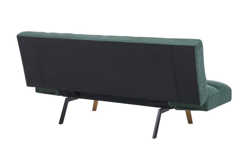Fiora Bäddsoffa 3-sits - Grön/Ljust trä - Möbler - Soffa - Bäddsoffa - 3 sits bäddsoffa