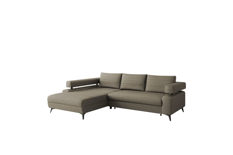 Fito Bäddsoffa med Divan 3-sits - Grå - Möbler - Soffa - Bäddsoffa - Bäddsoffa divan