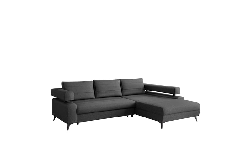 Fito Bäddsoffa med Divan 3-sits - Grå - Möbler - Soffa - Bäddsoffa - Bäddsoffa divan