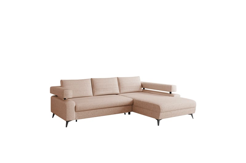 Fito Bäddsoffa med Divan 3-sits - Rosa - Möbler - Soffa - Bäddsoffa - Bäddsoffa divan