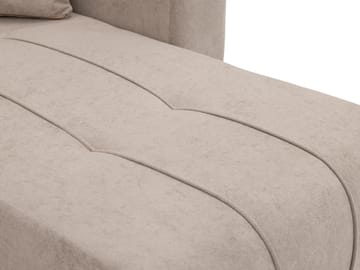 Flo 4-sits U-formad Bäddsoffa 130x266 cm med Förvaring i Boucle - Ljusgrå - Möbler - Soffa - Bäddsoffa - U bäddsoffa