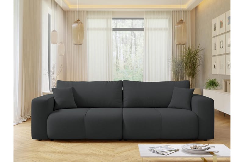 Flo Bäddsoffa 3-sits - Grå - Möbler - Soffa - Bäddsoffa - 3 sits bäddsoffa