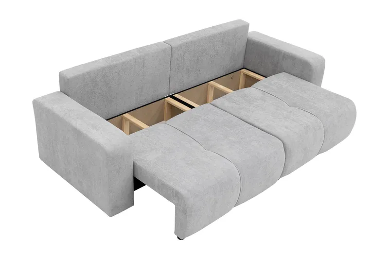Flo Bäddsoffa 3-sits - Ljusgrå - Möbler - Soffa - Bäddsoffa - 3 sits bäddsoffa