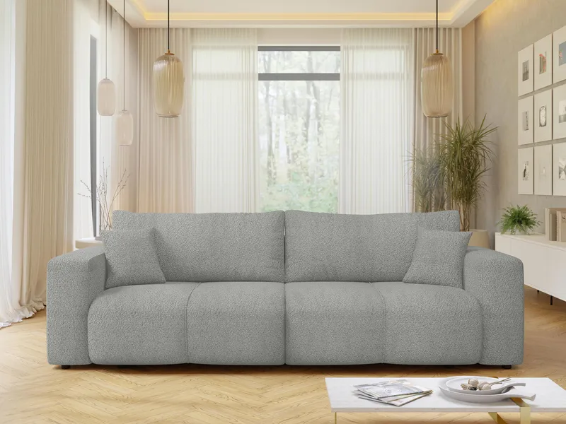 Flo Bäddsoffa 3-sits - Ljusgrå - Möbler - Soffa - Bäddsoffa - 3 sits bäddsoffa