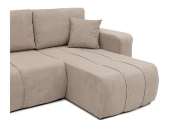 Flo Bäddsoffa Dubbeldivan 4-sits - Grå - Möbler - Soffa - Bäddsoffa - U bäddsoffa