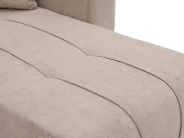 Flo Bäddsoffa Dubbeldivan 4-sits - Ljusgrå - Möbler - Soffa - Bäddsoffa - U bäddsoffa