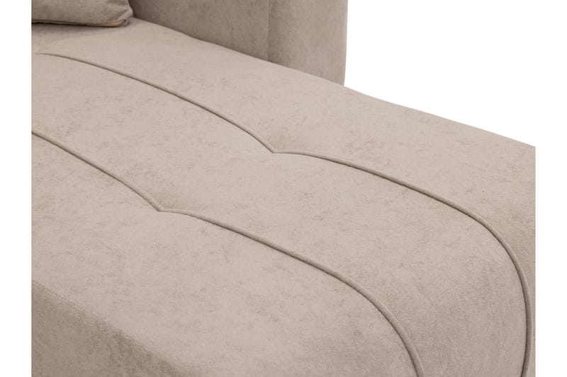 Flo Bäddsoffa Dubbeldivan 4-sits - Orange - Möbler - Soffa - Bäddsoffa - U bäddsoffa