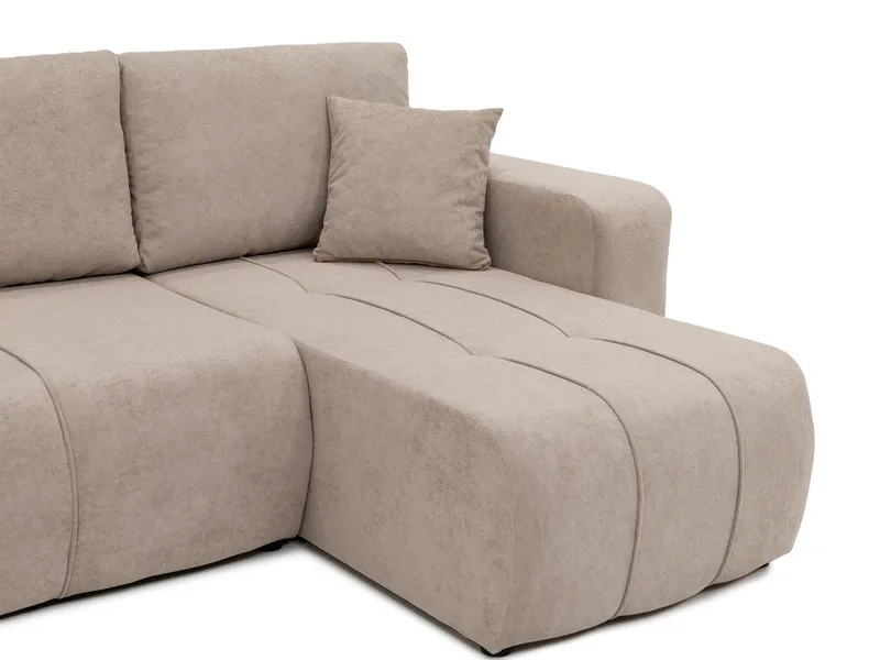 Flo Bäddsoffa Dubbeldivan 4-sits - Vit - Möbler - Soffa - Bäddsoffa - U bäddsoffa
