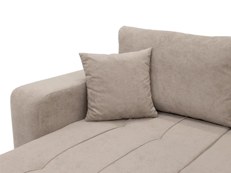 Flo Bäddsoffa Dubbeldivan 4-sits - Vit - Möbler - Soffa - Bäddsoffa - U bäddsoffa