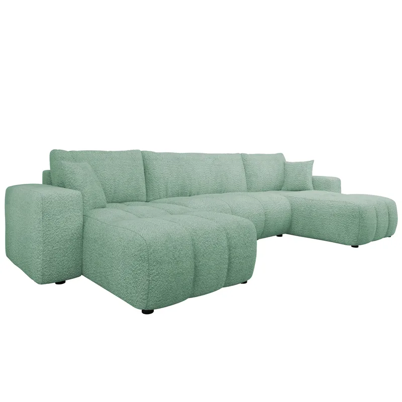 Flo Bäddsoffa Dubbeldivan 4-sits - Vit - Möbler - Soffa - Bäddsoffa - U bäddsoffa