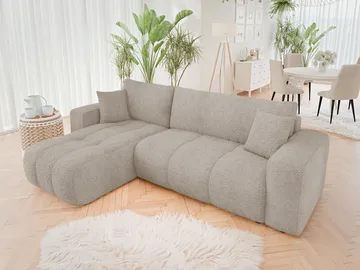 Flo Bäddsoffa med Divan 3-sits - Beige - Möbler - Soffa - Bäddsoffa - Bäddsoffa divan