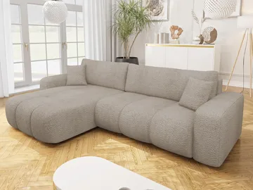 Flo Bäddsoffa med Divan 3-sits - Beige - Möbler - Soffa - Bäddsoffa - Bäddsoffa divan