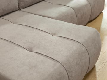 Flo Bäddsoffa med Divan 3-sits - Grå - Möbler - Soffa - Bäddsoffa - Bäddsoffa divan