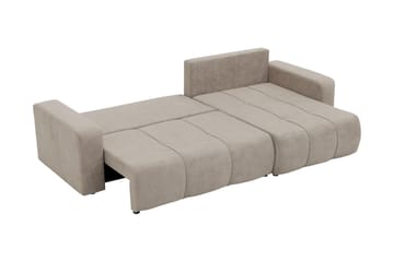 Flo Bäddsoffa med Divan 3-sits - Grå - Möbler - Soffa - Bäddsoffa - Bäddsoffa divan