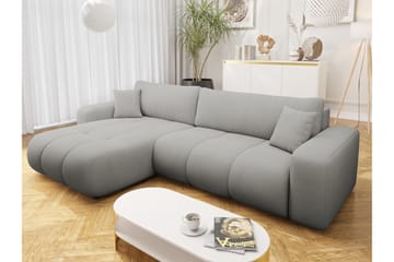 Flo Bäddsoffa med Divan 3-sits - Grå - Möbler - Soffa - Bäddsoffa - Bäddsoffa divan