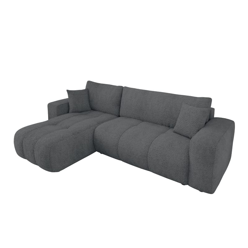 Flo Bäddsoffa med Divan 3-sits - Grå - Möbler - Soffa - Bäddsoffa - Bäddsoffa divan