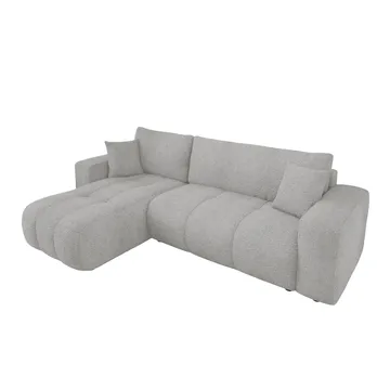 Flo Bäddsoffa med Divan 3-sits - Grå - Möbler - Soffa - Bäddsoffa - Bäddsoffa divan