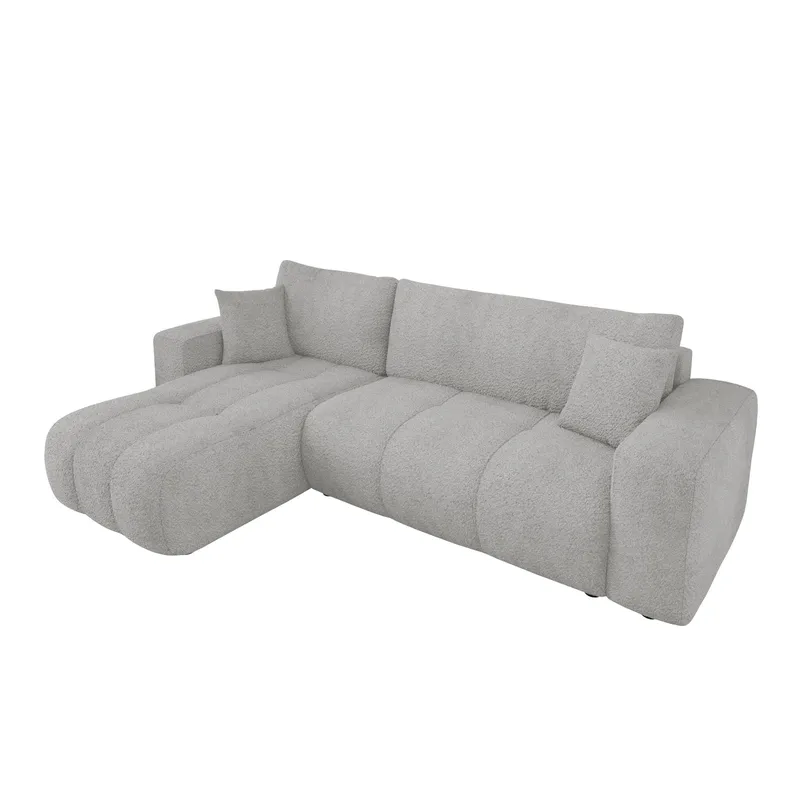 Flo Bäddsoffa med Divan 3-sits - Grå - Möbler - Soffa - Bäddsoffa - Bäddsoffa divan