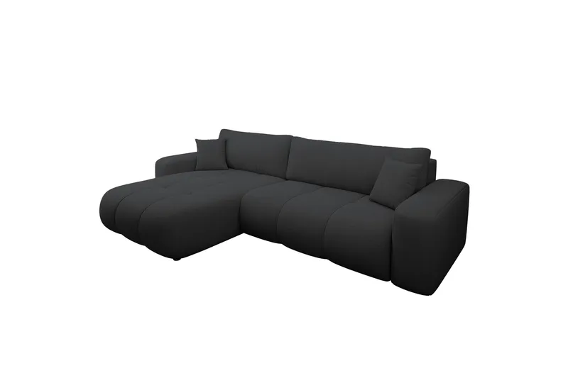 Flo Bäddsoffa med Divan 3-sits - Grå - Möbler - Soffa - Bäddsoffa - Bäddsoffa divan