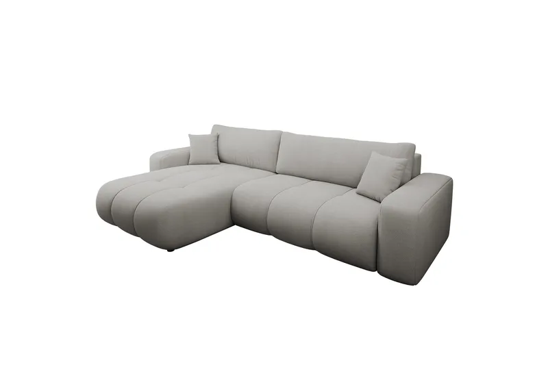 Flo Bäddsoffa med Divan 3-sits - Grå - Möbler - Soffa - Bäddsoffa - Bäddsoffa divan