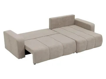 Flo Bäddsoffa med Divan 3-sits - Ljusgrå - Möbler - Soffa - Bäddsoffa - Bäddsoffa längsbäddad