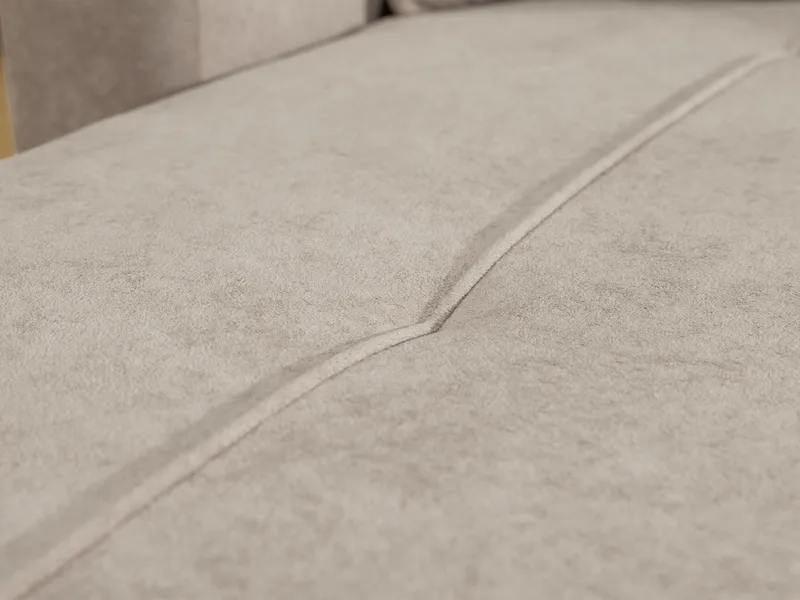 Flo Bäddsoffa med Divan 3-sits - Ljusgrå - Möbler - Soffa - Bäddsoffa - Bäddsoffa längsbäddad