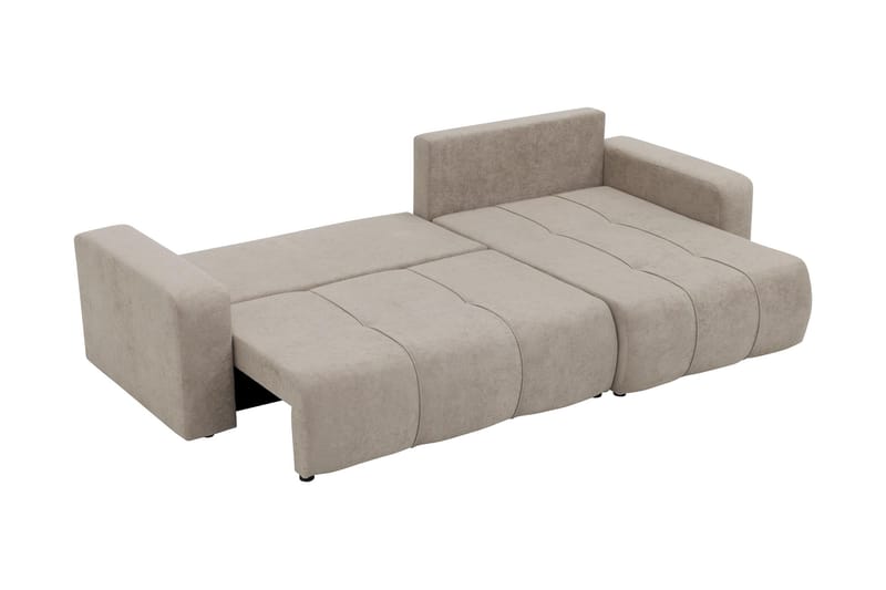 Flo Bäddsoffa med Divan 3-sits - Orange - Möbler - Soffa - Bäddsoffa - Bäddsoffa divan