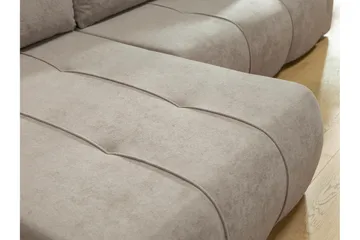 Flo Bäddsoffa med Divan 3-sits - Svart - Möbler - Soffa - Bäddsoffa - Bäddsoffa divan