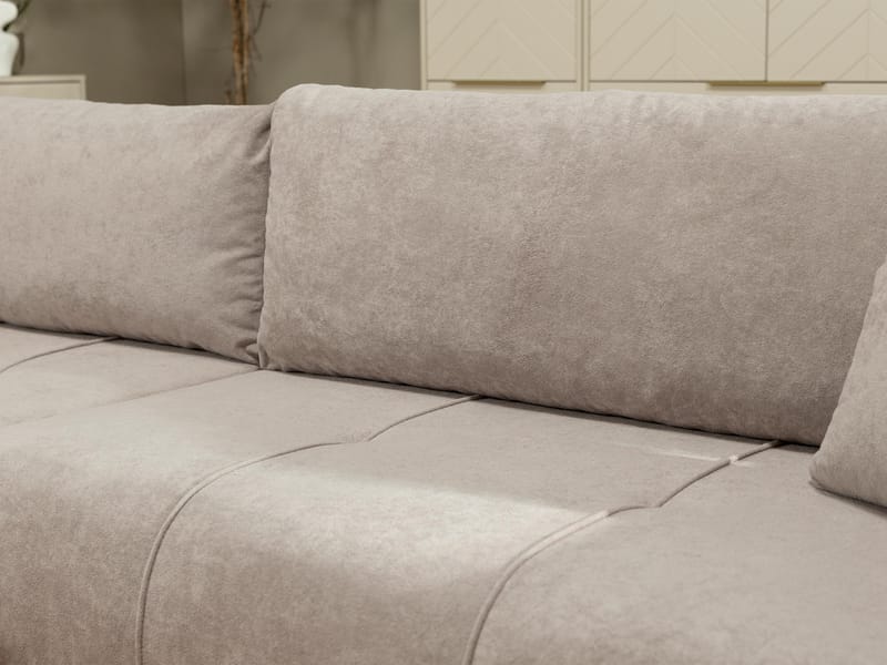 Flo Bäddsoffa med Divan 3-sits - Vit - Möbler - Soffa - Bäddsoffa - Bäddsoffa divan