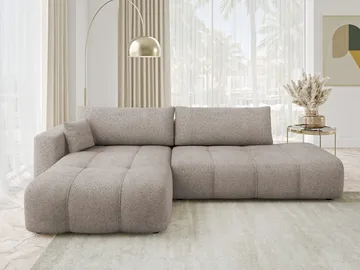 Flo Bäddsoffa med Divan 4-sits - Beige - Möbler - Soffa - Bäddsoffa - Bäddsoffa längsbäddad